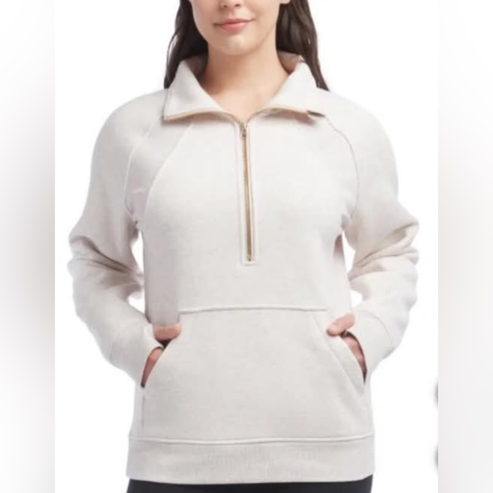 Danskin Half Zipped Funnel Neck Sweater NWT